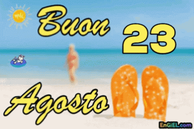 GIF Buon 23 Agosto