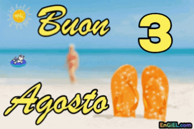 GIF buon 3 Agosto