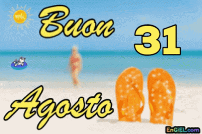 GIF Buon 31 Agosto