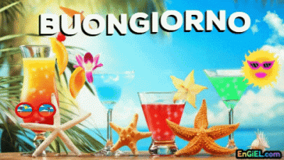 GIF buongiorno estivo