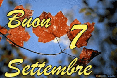 GIF Buon 7 Settembre