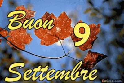 GIF Buon 9 Settembre