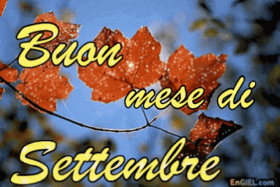 GIF Buon mese di Settembre
