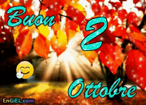 GIF Buon 2 Ottobre