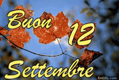 GIF Buon 12 Settembre