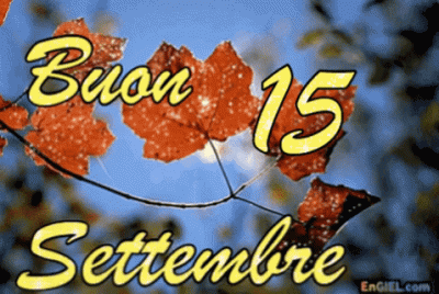GIF Buon 15 Settembre
