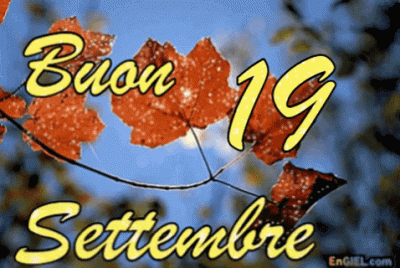 GIF Buon 19 Settembre