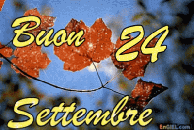 GIF Buon 24 Settembre