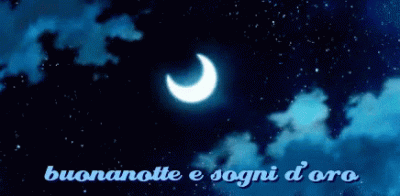 Nuove GIF Buonanotte - Sogni D'oro