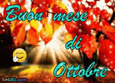 GIF Buon mese di Ottobre