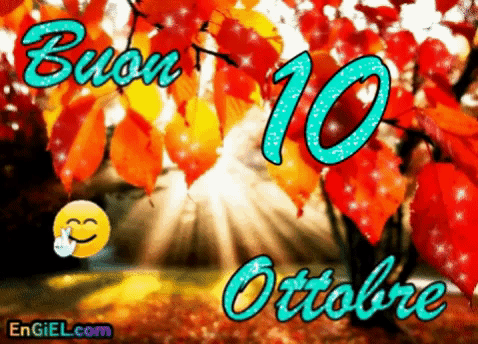 GIF Buon 10 Ottobre