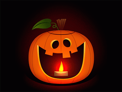 GIF Zucca di Halloween