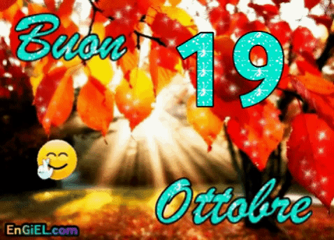 GIF Buon 19 Ottobre