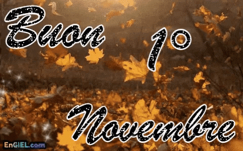 GIF Buon primo 1° Novembre