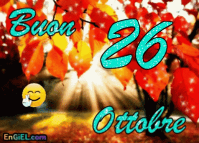 GIF Buon 26 Ottobre