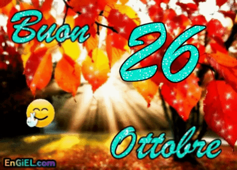 GIF Buon 26 Ottobre