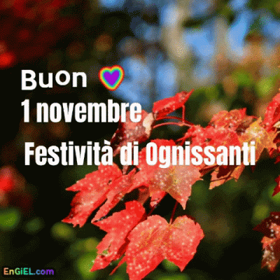 GIF Auguri "Festa di Tutti i Santi"