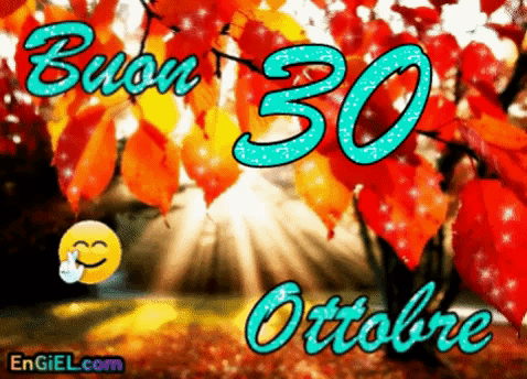 GIF Buon 30 Ottobre