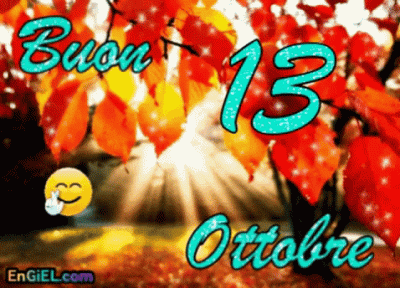 GIF Buon 13 Ottobre