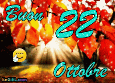 GIF Buon 22 Ottobre