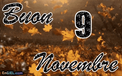 GIF Buon 9 Novembre