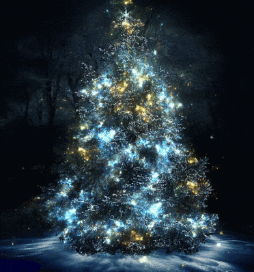 GIF Albero di Natale