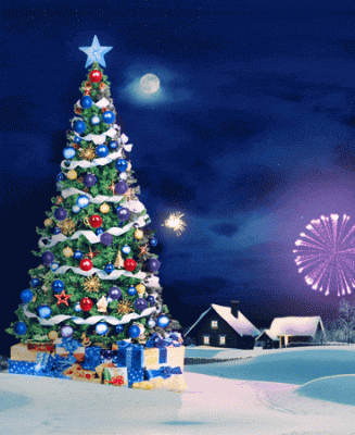 GIF Albero di Natale