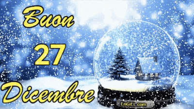 GIF Buon 27 Dicembre