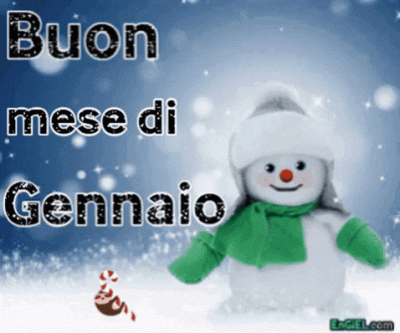 GIF Buon mese di Gennaio
