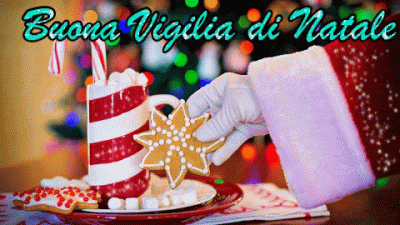 GIF Buona Vigilia di Natale