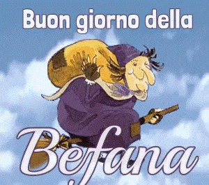 GIF Buongiorno della Befana