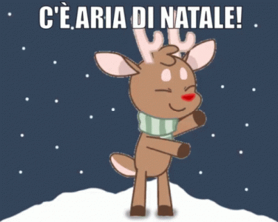 GIF c'è aria di Natale