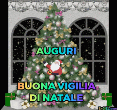 Gif Auguri di Buona Vigilia di Natale