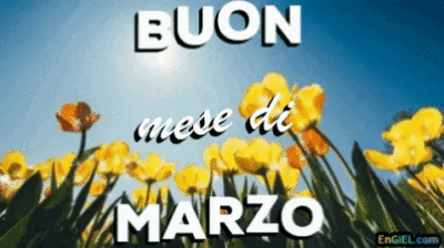 GIF Buon mese di Marzo