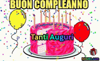 GIF Auguri di Buon Compleanno