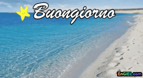 GIF Buongiorno con il mare