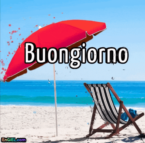 GIF Buongiorno al mare
