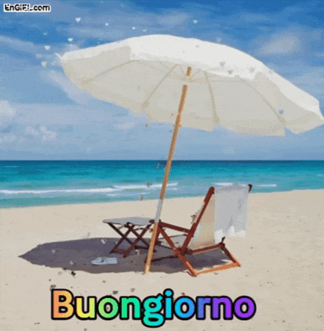 GIF Buongiorno con il mare