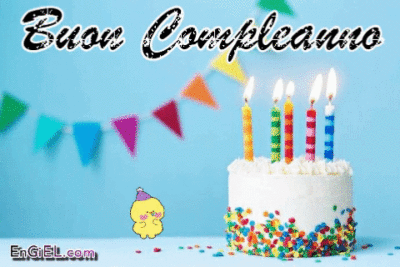Gif Buon compleanno