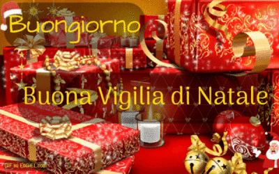 GIF Buona Vigilia di Natale