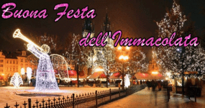 GIF Buona Festa dell'Immacolata