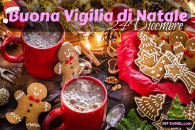 GIF Buona Vigilia di Natale