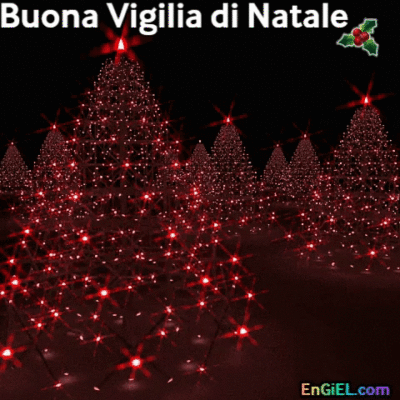 GIF Buona Vigilia di Natale