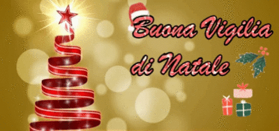GIF Buona Vigilia di Natale