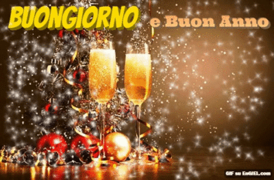GIF Buongiorno e Buon primo dell'Anno