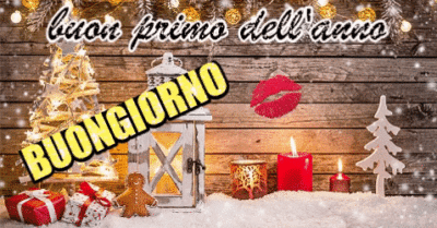 GIF Buongiorno e Buon Anno