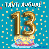 Buon Compleanno 13 anni GIF