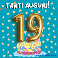 Buon Compleanno 19 anni GIF