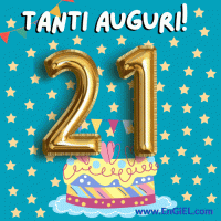 Buon Compleanno 21 anni GIF