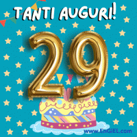 Buon Compleanno 29 anni GIF